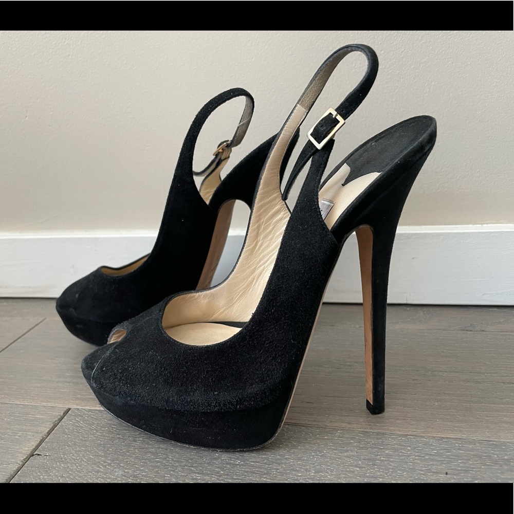 Jimmy Choo Platform Slingbacks